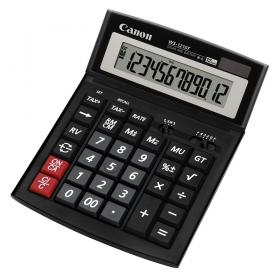 CALCULATOR (เครื่องคิดเลข) CANON WS-1210T CALCULATOR (BLACK)