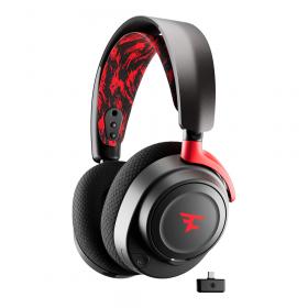 WIRELESS HEADSET (หูฟังไร้สาย) STEELSERIES ARCTIS NOVA 7 FAZE CLAN EDITION (BLACK-RED)