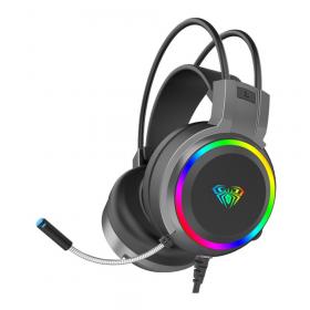 HEADSET (หูฟัง) AULA S608 - BLACK