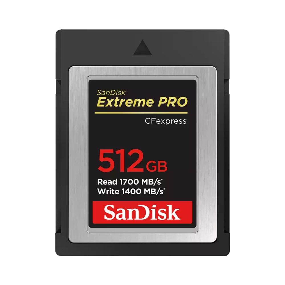 512 GB CFEXPRESS CARD (การ์ดซีเอฟเอกซ์เพรส) SANDISK EXTREME PRO CFEXPRESS CARD TYPE B (SDCFE-512G-GN4NN)